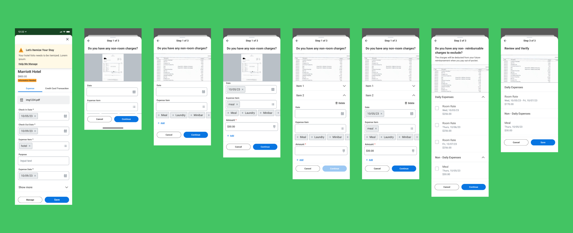 Mobile unhappy path – Manually Add