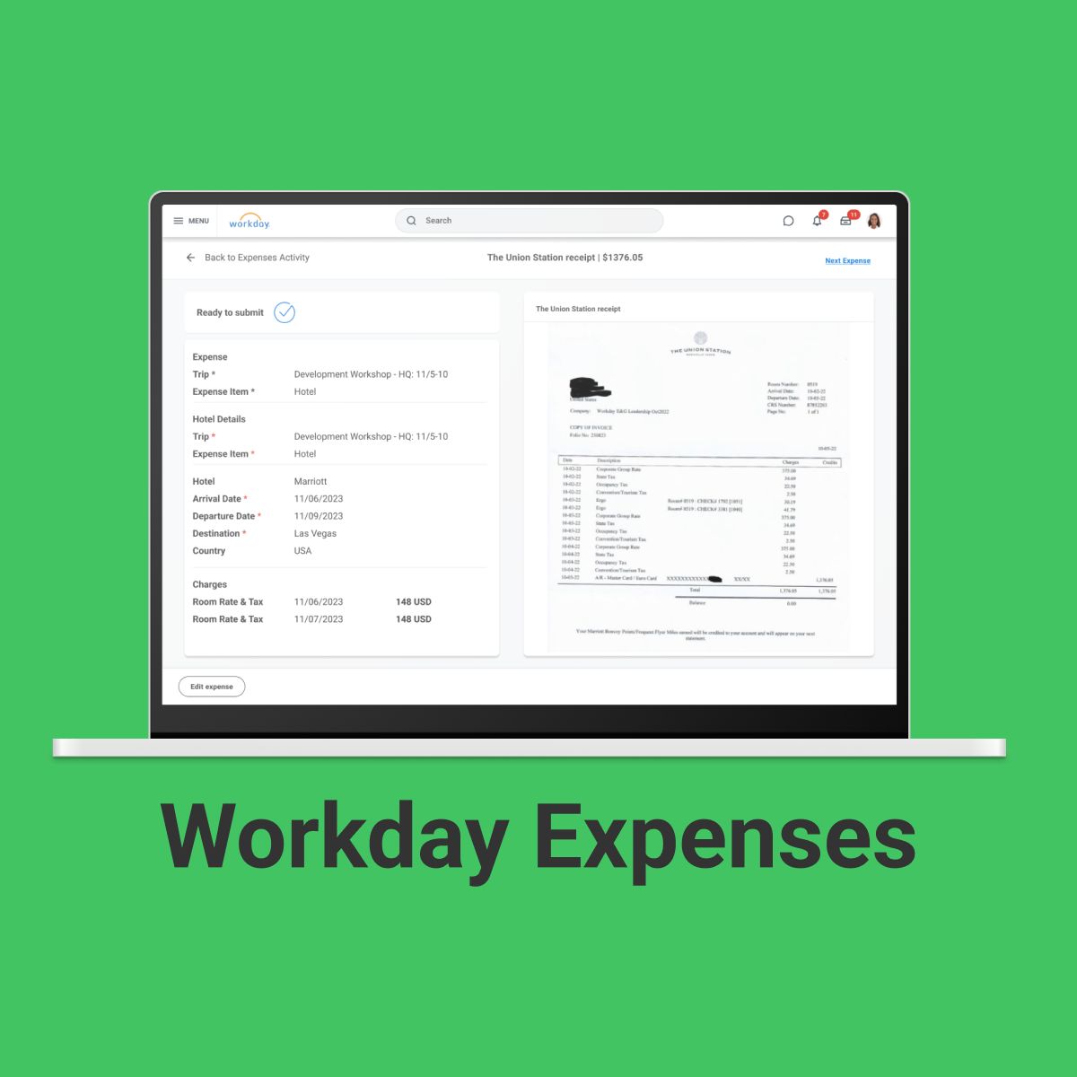 Workday Expenses