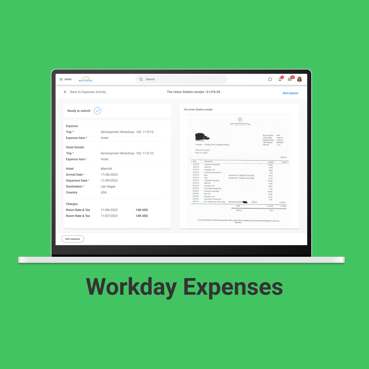 Workday Expenses